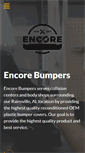 Mobile Screenshot of encorebumpers.com